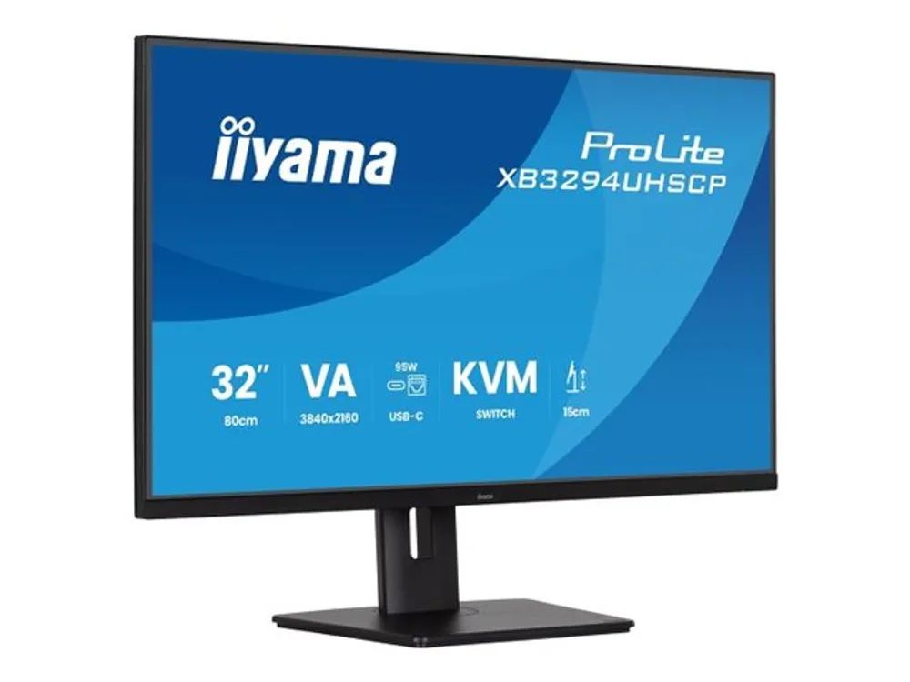 Iiyama XB3294UHSCP-B1 32" VA LCD USB-C D - Flachbildschirm (TFT/LCD) - 32"