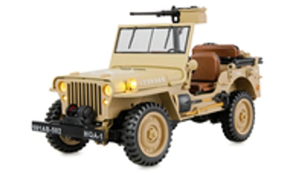 Amewi Jeep Willys MB Scale Crawler 4WD 1 14 RTR sand 14+