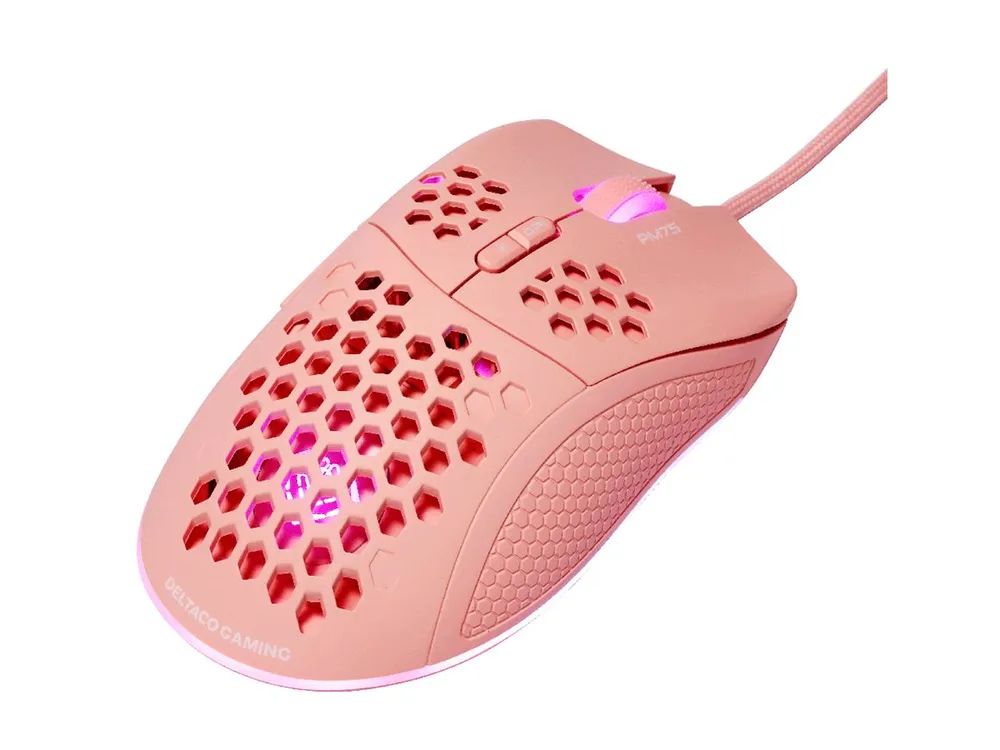Deltaco GAMING PM75 - Maus - ultraleicht, Gaming
