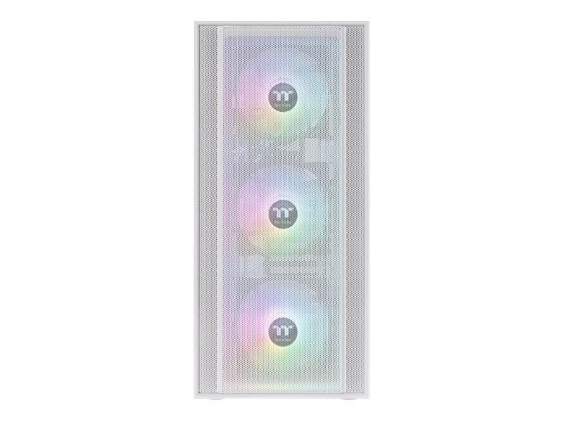 Thermaltake H570 TG ARGB Snow - Mid tower - E-ATX - Seitenteil mit Fenster (gehärtetes Glas)