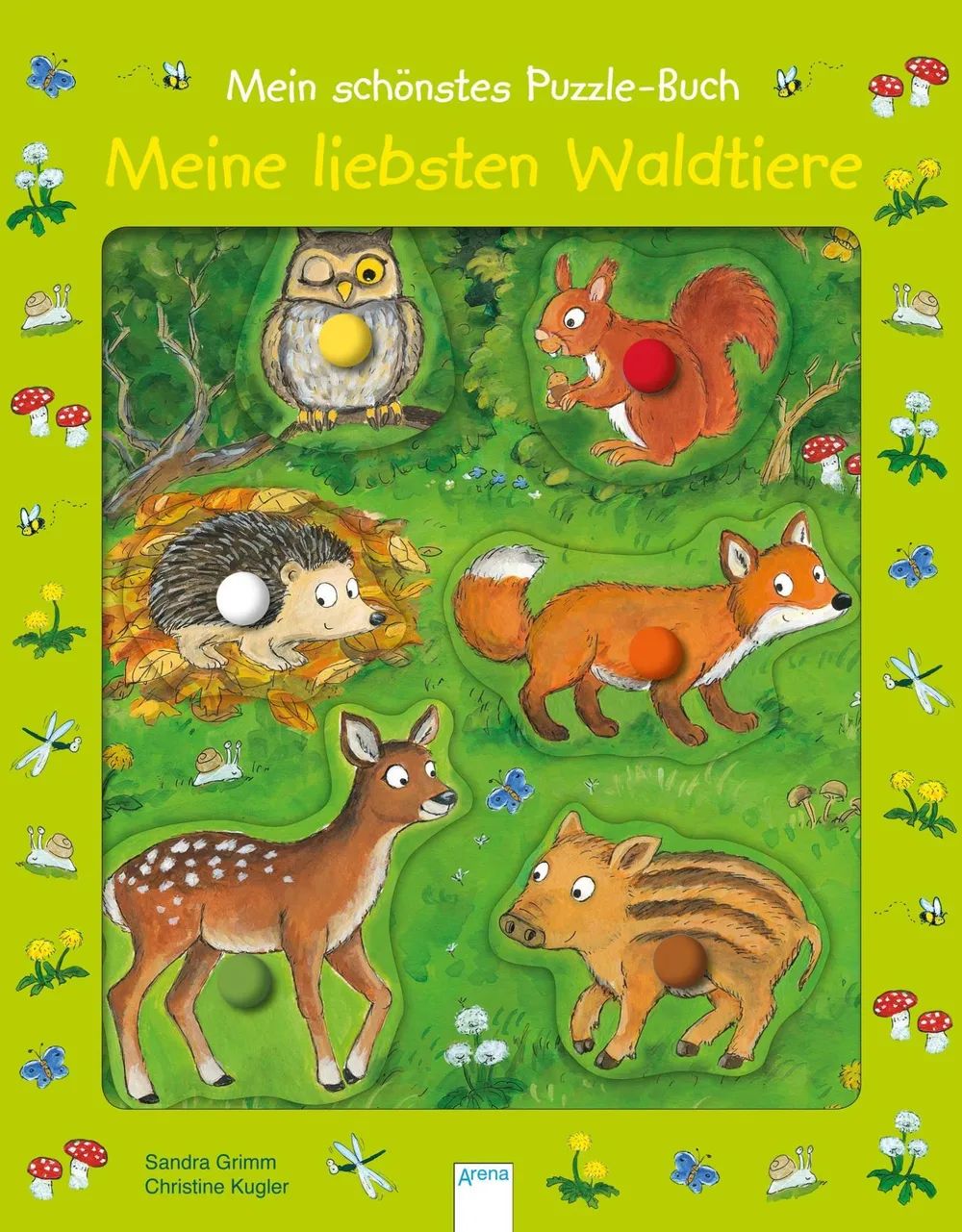Arena Verlag GmbH Schönstes Puzzle Buch - Waldtiere