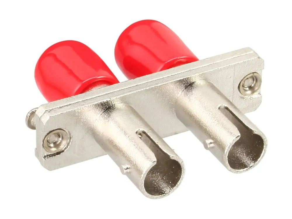 InLine LWL Kupplung - Duplex ST/ST - Multimode - Keramik-Hülse - zum Einbau