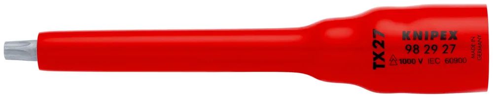 KNIPEX Steckschlüsseleinsatz 3/8" für TX27 123 mm