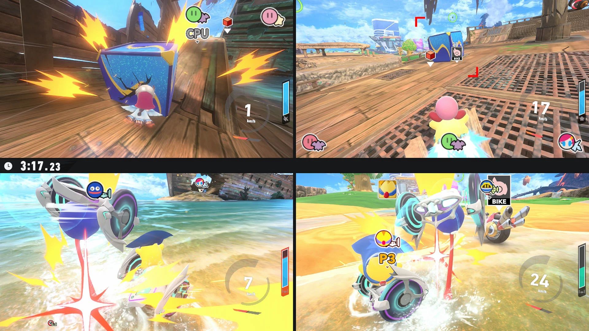 Nintendo Kirby Air Riders