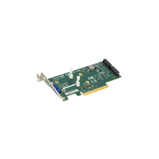Supermicro AOC-SLG3-2M2 - Schnittstellenadapter
