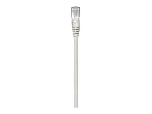 Intellinet Network Patch Cable, Cat6, 7.5m, Grey, CCA, U/UTP, PVC, RJ45, Gold Plated Contacts, Snagless, Booted, Lifetime Warranty, Polybag - Patch-Kabel - RJ-45 (M)