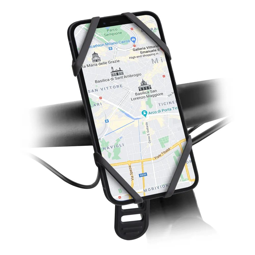 SBS Smartphone Fahrradhalterung flexibel aus Silikon