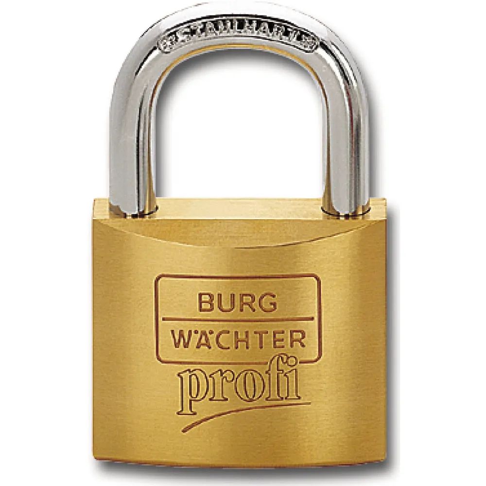 BURG-WÄCHTER Vorhangschloss 116 Profi, verschiedensperrend, Breite 30 mm