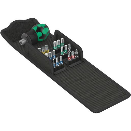 Wera BITS-SORTIMENT 19 TLG. / WERA KRAFTF.KOMP.STUBBY 1 05057471001