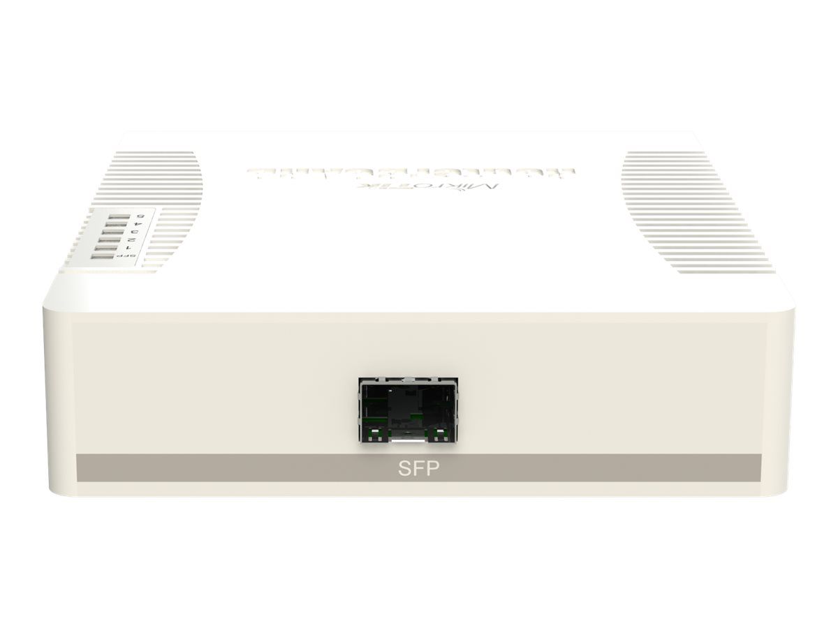 MikroTik RouterBOARD RB260GSP - Switch - managed - 5 x 10/100/1000 (4 PoE)