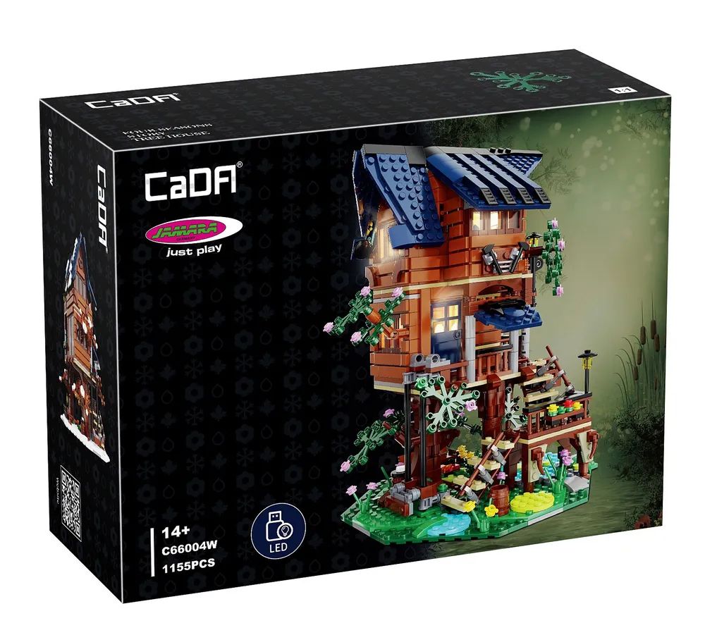 Jamara e.K. CaDA Baumhaus 4 Jahreszeiten 1:46 Bricks