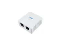 Equip 2-Port Cat.6A Aufputzdose - 61 mm - 29,6 mm - 59,1 mm - 43,5 g - 175 mm - 100 mm
