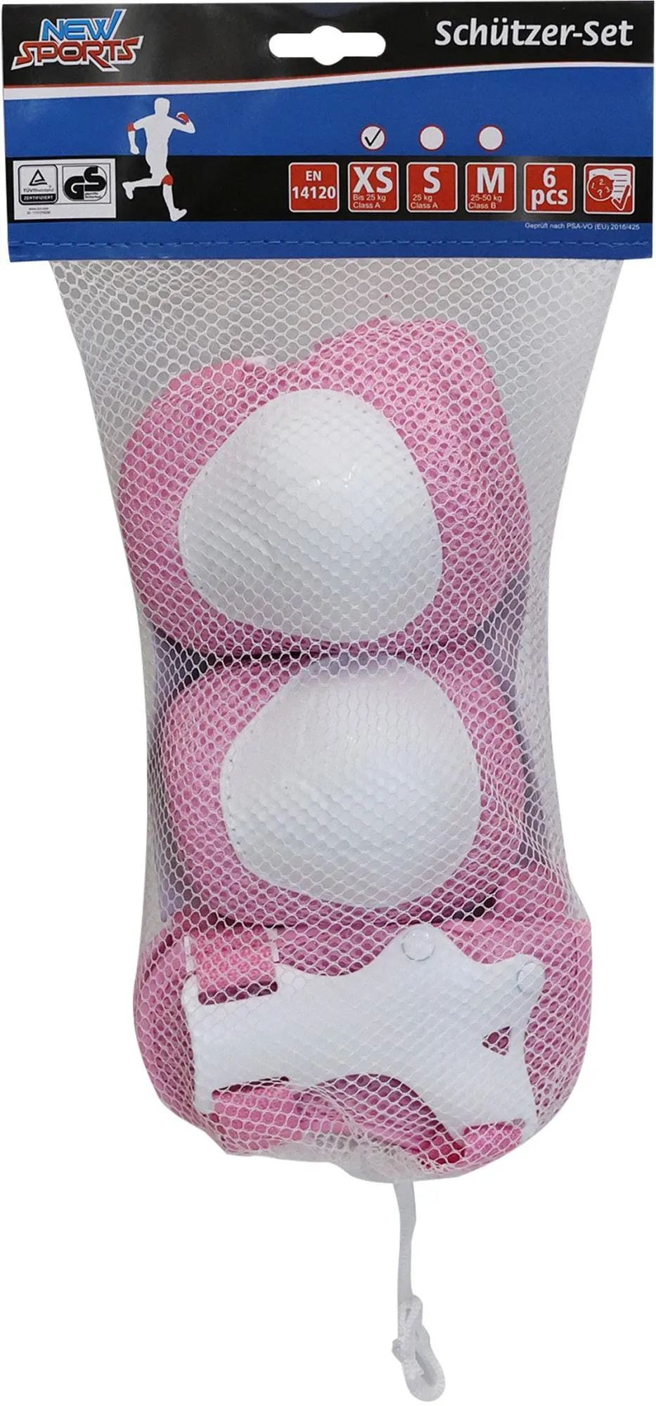 VEDES Großhandel GmbH - Ware NSP Schützer-Set pink, Gr.XS bis 25kg