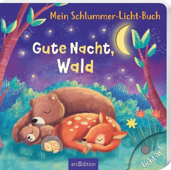 Ars Edition GmbH Schlummer-Licht-Buch: Gute Nacht, Wald