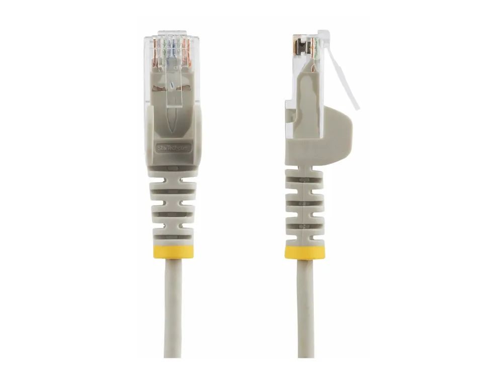 StarTech.com 7m Gray Slim CAT6 Ethernet Cable, Snagless, 28AWG, LSZH - Patch-Kabel - RJ-45 (M)