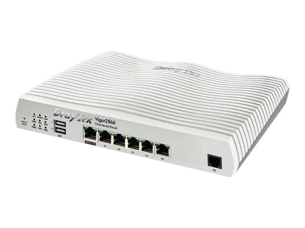 Draytek Vigor 2866ax - Wireless Router - DSL-Modem Switch mit 6 Ports