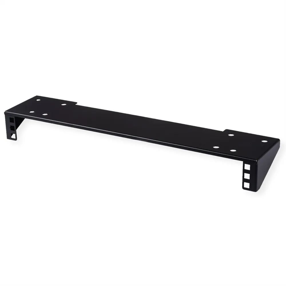 VALUE 19-Zoll-Wand-/Untertischhalterung, 1 HE, schwarz