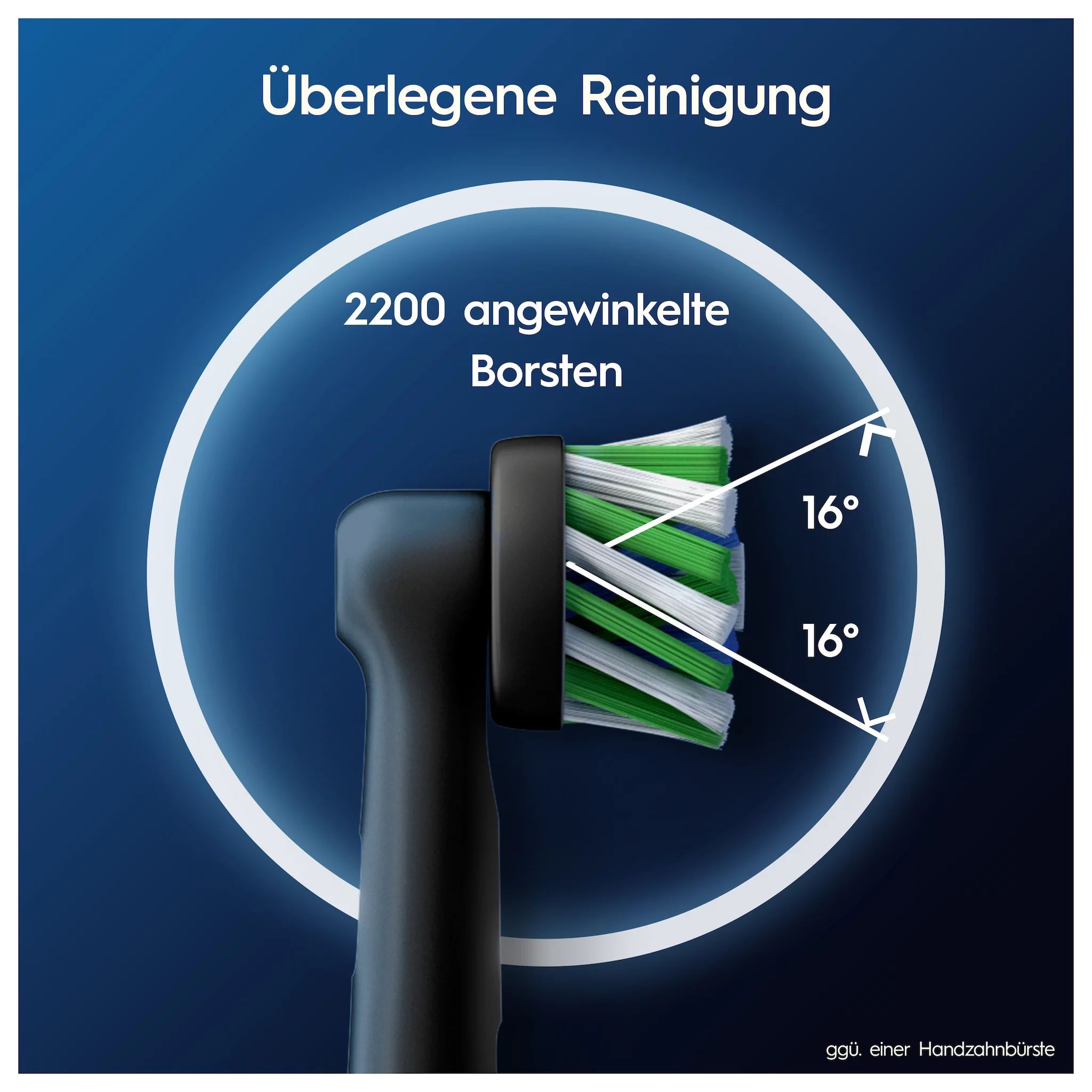 Oral-B Pro CrossAction 12er, schwarz FFU