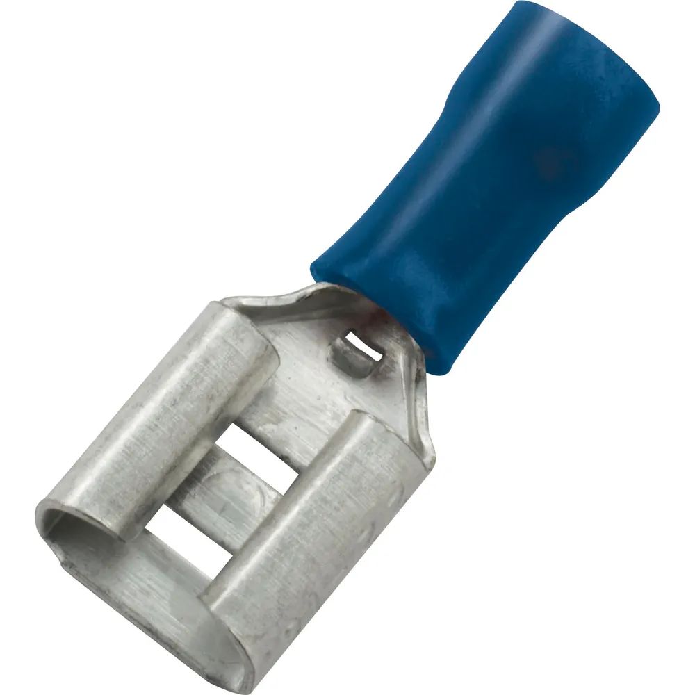 Edler Systems Kabeltechnik GmbH Flachsteckhülse 4,8x0,5 Querschnitt 1 - 2,5 mm² isoliert rot
