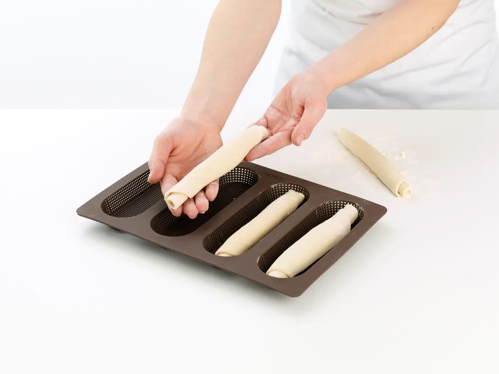 Lékué Brot- und Baguetteback-Set - Brown
