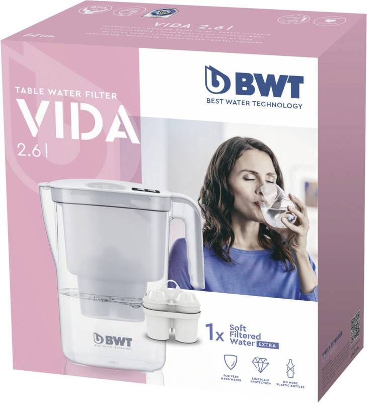 BWT Best Water Technology VIDA manuell weiss + 1 x Soft Water Extra