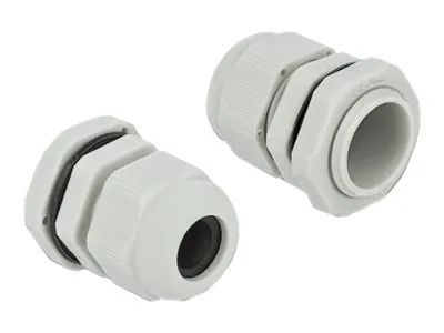 Delock PG13.5 - Kabelverschraubung - Grau (Packung mit 10)