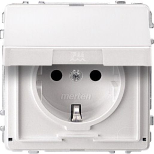 Merten SCHUKO-STD+BRS+KL PW / MERTEN MEG2310-7219 AQUAD. MEG2310-7219