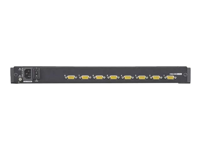 ATEN 19" LCD KVM Switch with UK Keyboard - KVM-Umschalter - 8-Port