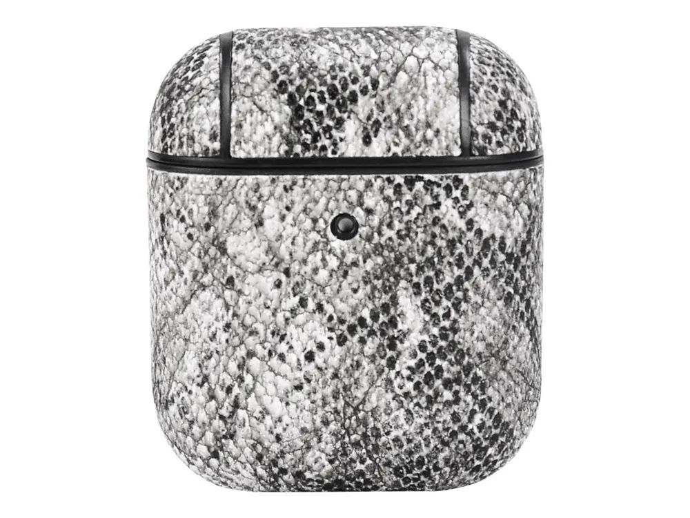 TerraTec Air Box - Tasche für Kopfhöhrer - Polycarbonat - Black Snake - für Apple AirPods (1. Generation, 2. Generation)