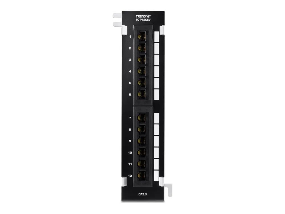 TRENDnet TC-P12C6V - Patch Panel - geeignet für