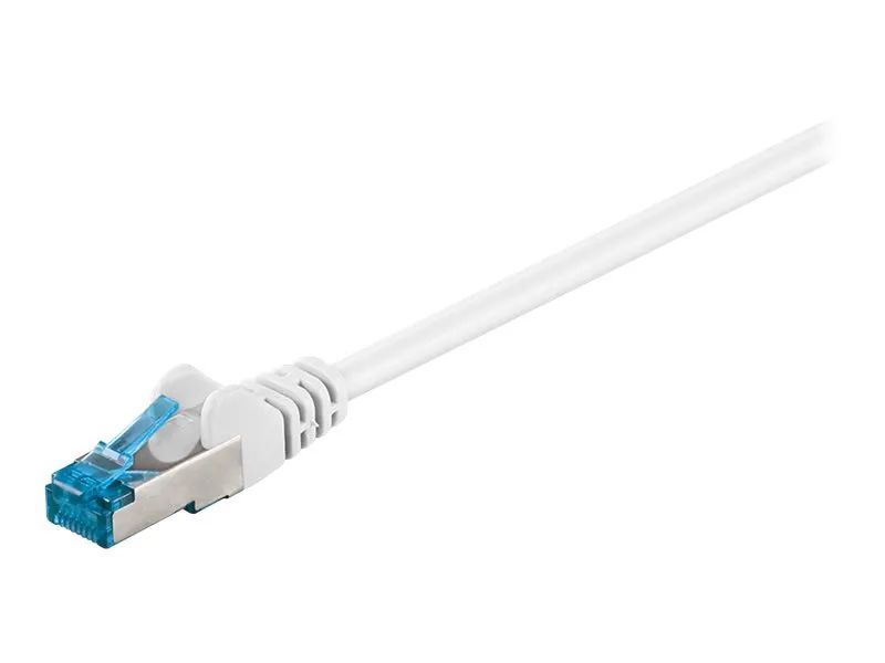 Goobay Patch-Kabel - RJ-45 (M) zu RJ-45 (M) 25cm weiß