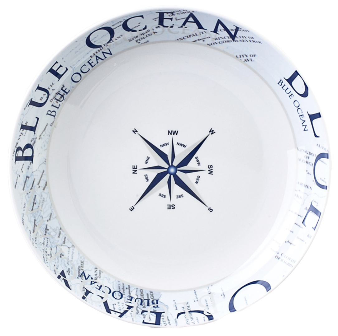 Brunner Suppenteller Blue Ocean