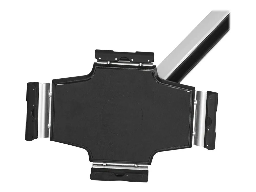 StarTech.com Schreibtisch Tablet Halter - Schwenkbarer Arm - Für iPad und Android - Weiß - Tablethalter - Tablet Halterung - Befestigungskit für Tablett (einstellbarer Arm)