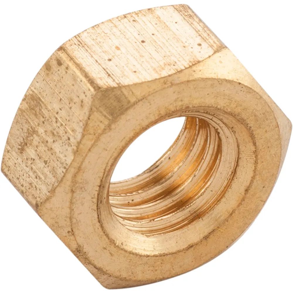 F.Reyher Nchfg.GmbH & Co.KG Schrauben ISO4032 M20 Messing blank Sechskantmutter