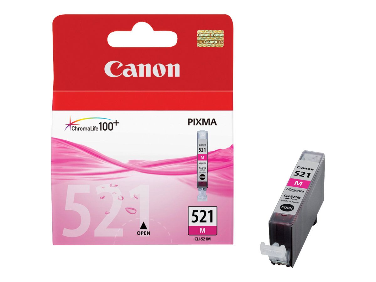Canon CLI-521M - 9 ml - Magenta - Original - Blister mit Diebstahlsicherung