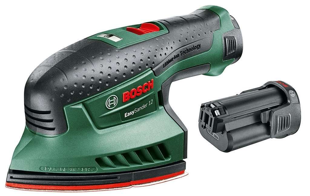 Bosch EasySander 12, 2 Akkus 2,5 Ah