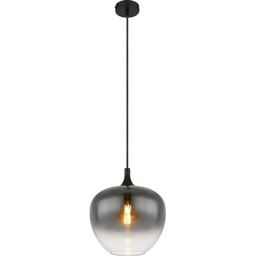 Globo HÄNGELEUCHTE 1X E27 60W / GLOBO MAXY SCHWARZ 25C522 15548H1