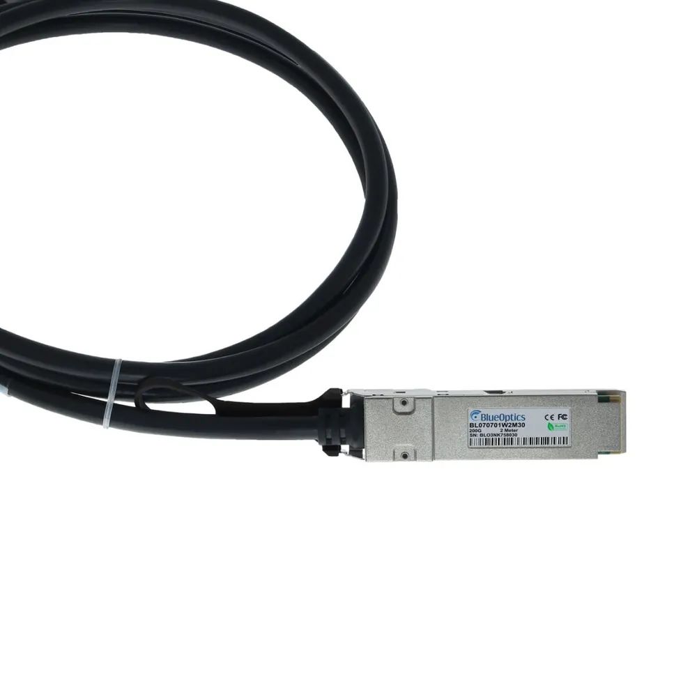 BlueOptics Lenovo BF6W BlueLAN BL070701W1M30 QSFP56 Direct Attach Kabel, 200GBASE-CR4, , 30AWG, 1 Meter