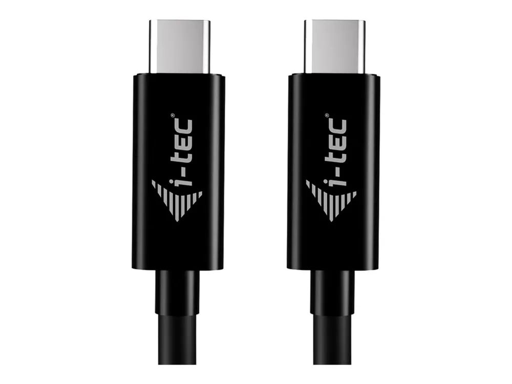 i-tec USB-Kabel - USB-C (M) zu USB-C (M) - USB 2.0 - 20 V - 5 A - 1.8 m - USB-Stromversorgung (100 W)