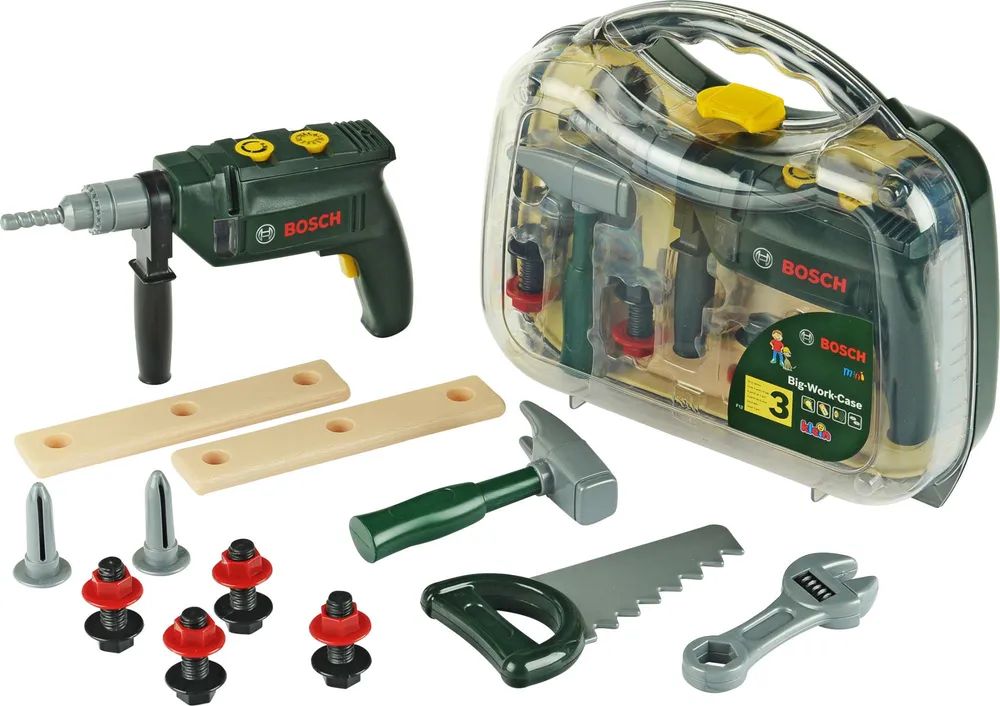 Theo Klein Bosch tool case - Transparent