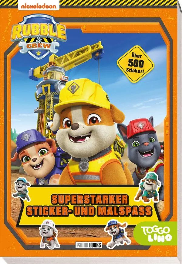 Panini Verlags GmbH Rubble & Crew Sticker- und Malspaß