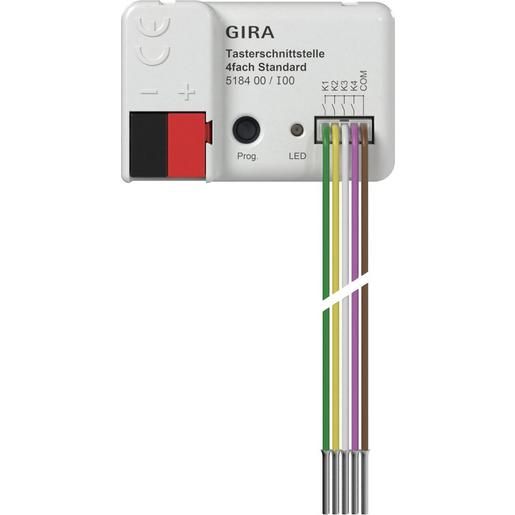 Gira TASTERSCHNITTST.4F KNX SECURE / GIRA 518400
