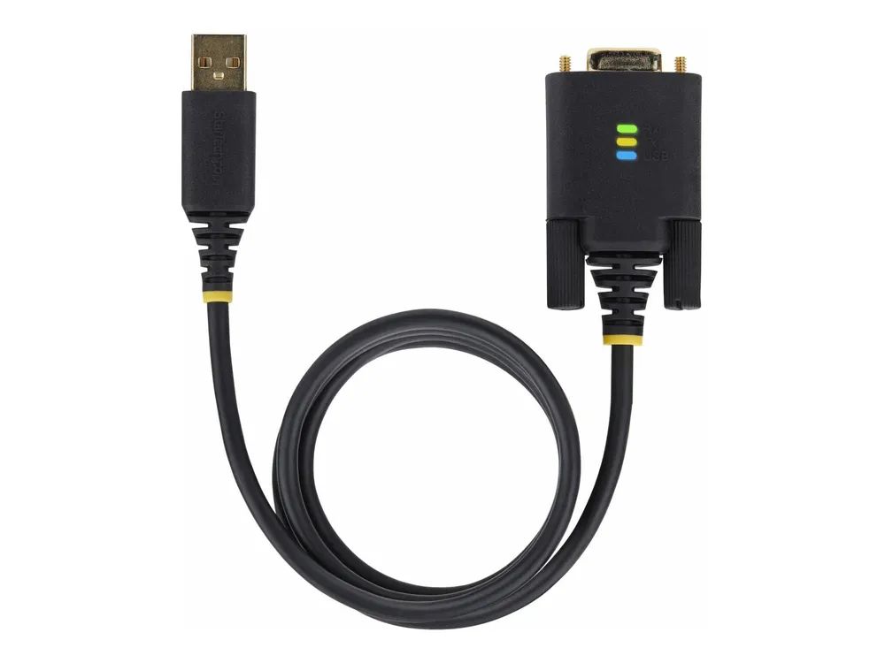 StarTech.com 3m USB Null Modem Kabel, FTDI, USB-A zu RS232 Adapter - Kabel USB / seriell - USB (M)
