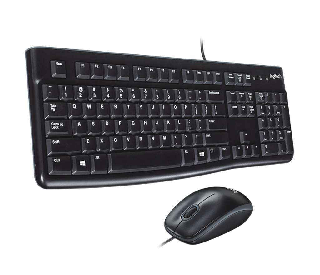 Logitech Desktop MK120 - Tastatur-und-Maus-Set