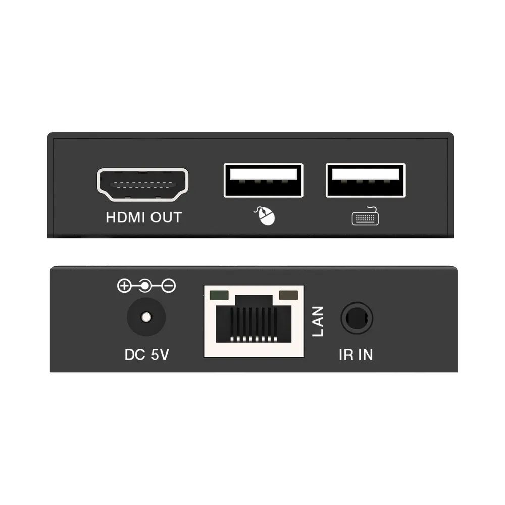InLine KVM Extender over IP - HDMI Full-HD - 150m - Empfänger (RX)