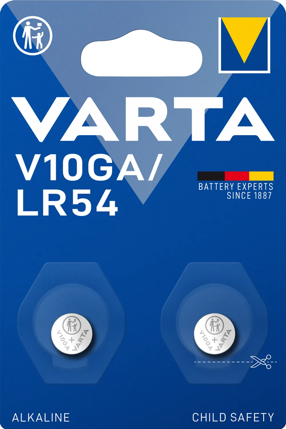 VARTA ALKALINE Special V10GA/LR54 Blister 2