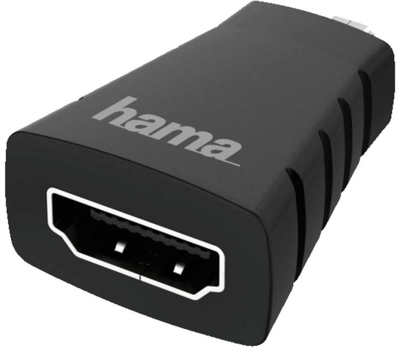 Hama 200348 Micro-HDMI-Adapter, Ultra-HD 4K