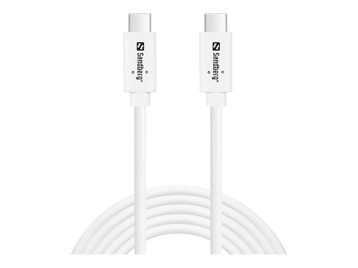 SANDBERG USB-Kabel - 24 pin USB-C (M) zu 24 pin USB-C (M)