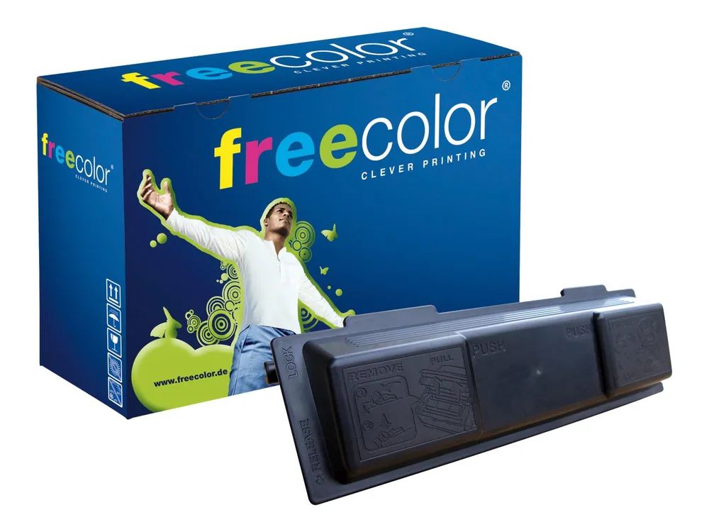 freecolor Schwarz - kompatibel - Tonerpatrone (Alternative zu: Kyocera TK-170)