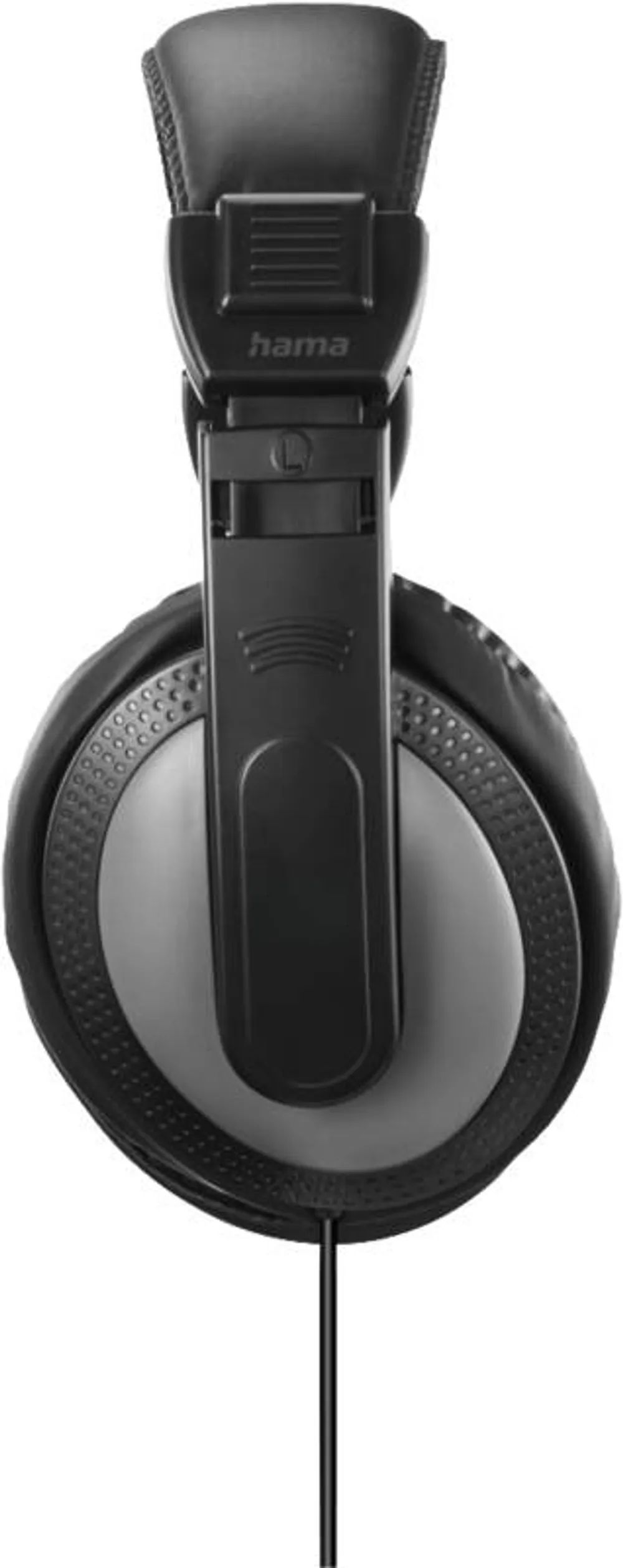 Hama Kopfhörer "Shell II", Over-Ear, langes Kabel (2m), Schwarz